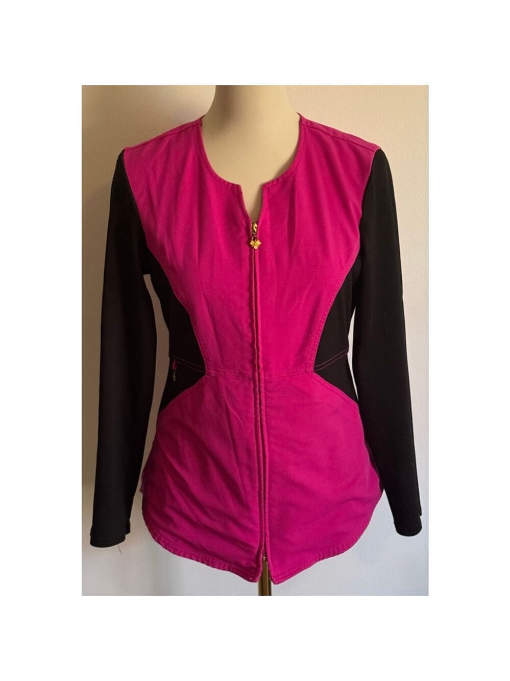 Women's Careisma Pink & Black Jacket XS